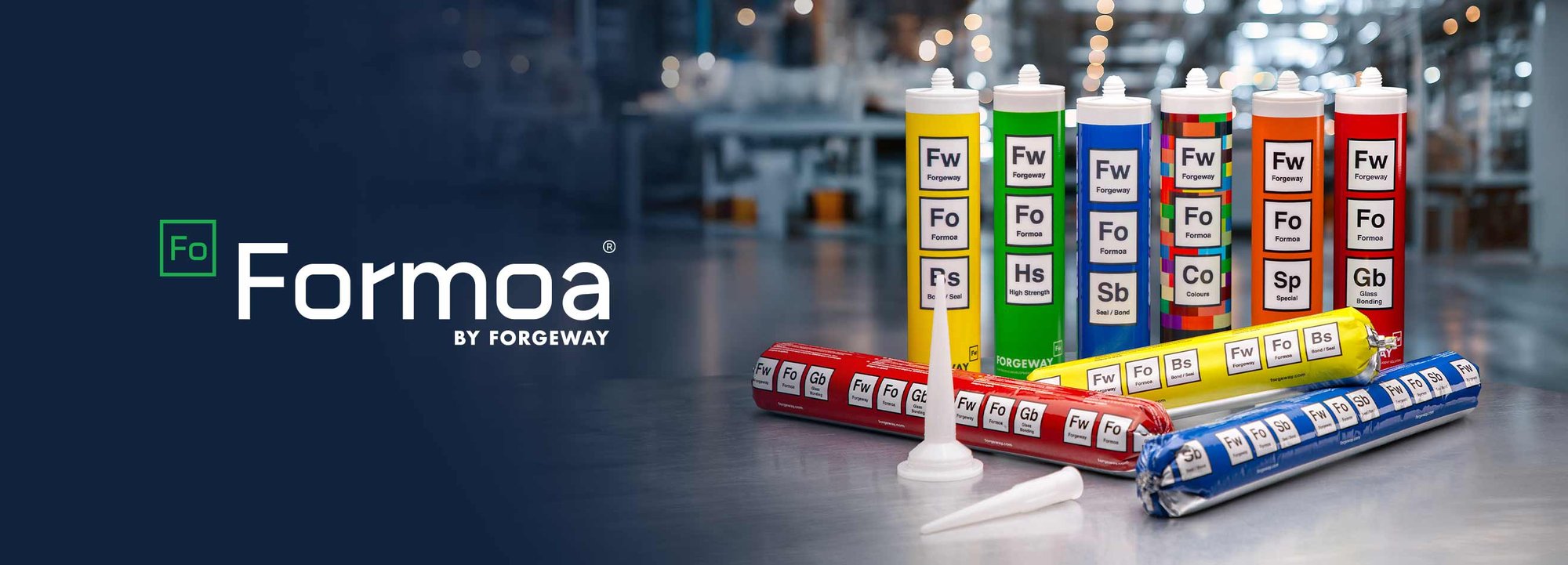 Formoa Hybrid Polymer Adhesives and Sealants by Forgeway