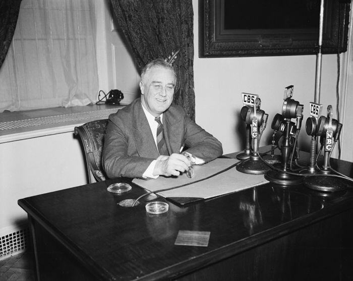Franklin Roosevelt helped approve the first type of Duct Tape