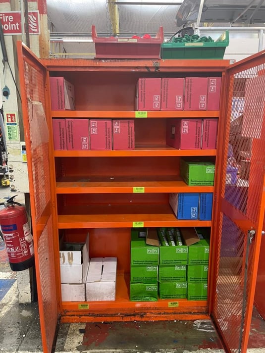 Adhesive storage is something we inspect during the auditing process