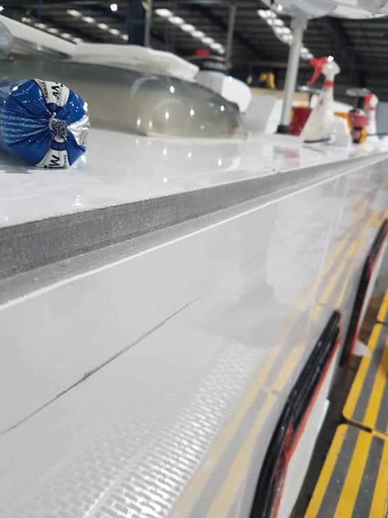 Bonding composite panels