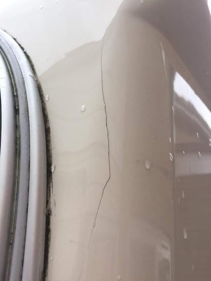 Plasticizer migration can cause environmental stress cracking