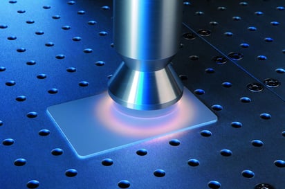 Plasma treating a surface prior to adhesion