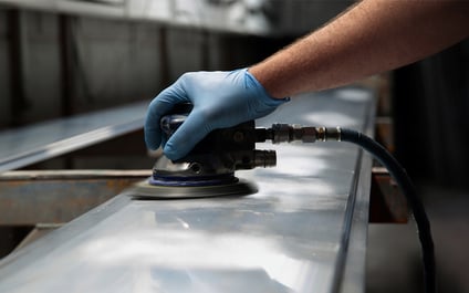 Abrasion is a common form of surface treatment prior to bonding