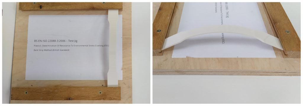 environmental stress cracking jig