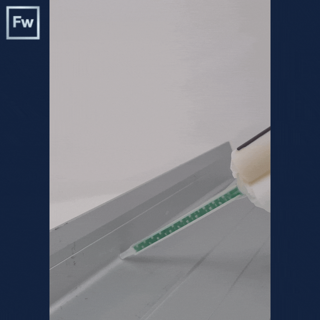 2K adhesives mixing
