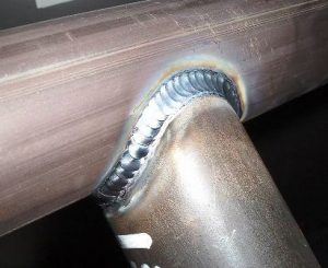 Metal welded