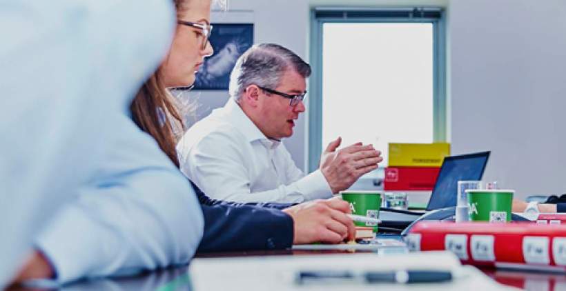 Forgeway consulting with clients
