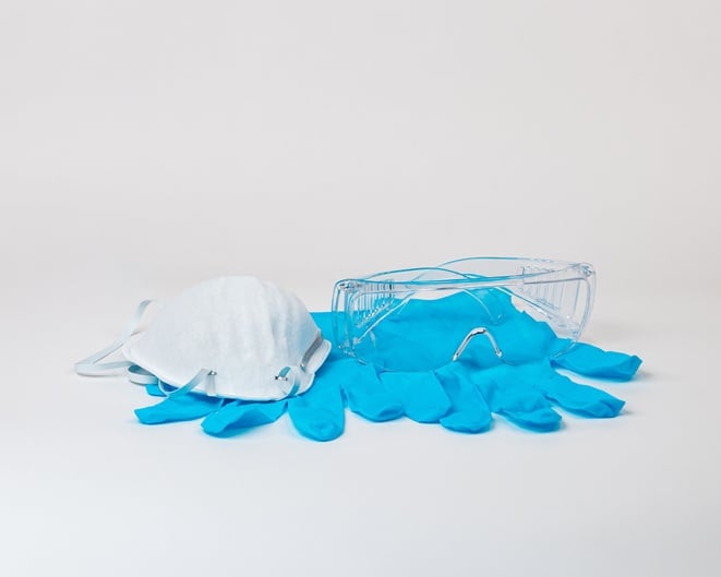 You will need to wear PPE when bonding with epoxy adhesives