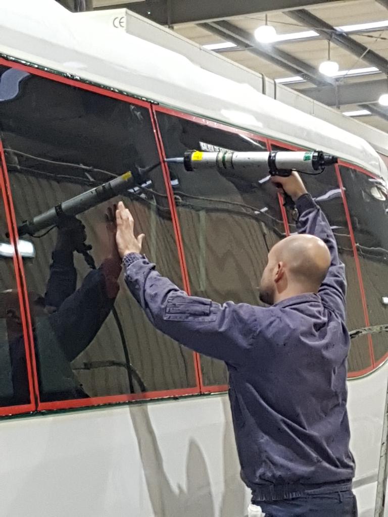 glass bonding adhesives must have high grab and good extrudability