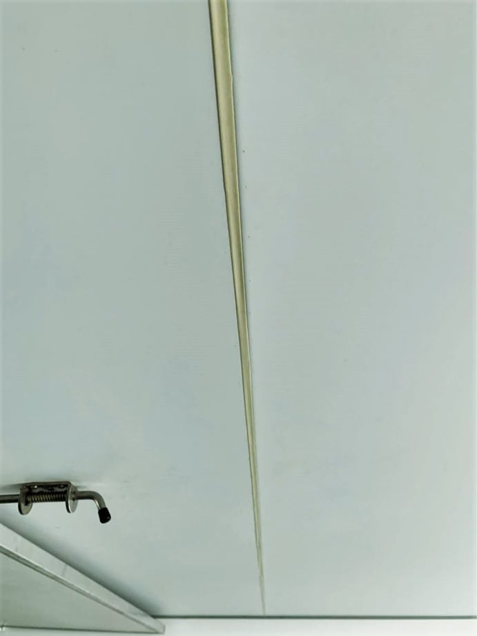 Yellow sealant like silicone