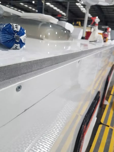 mechanical fastener on sandwich panel