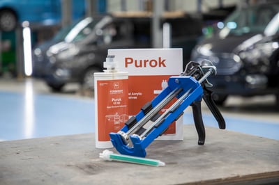 GBM implemented Purok VX60 structural acrylic adhesive